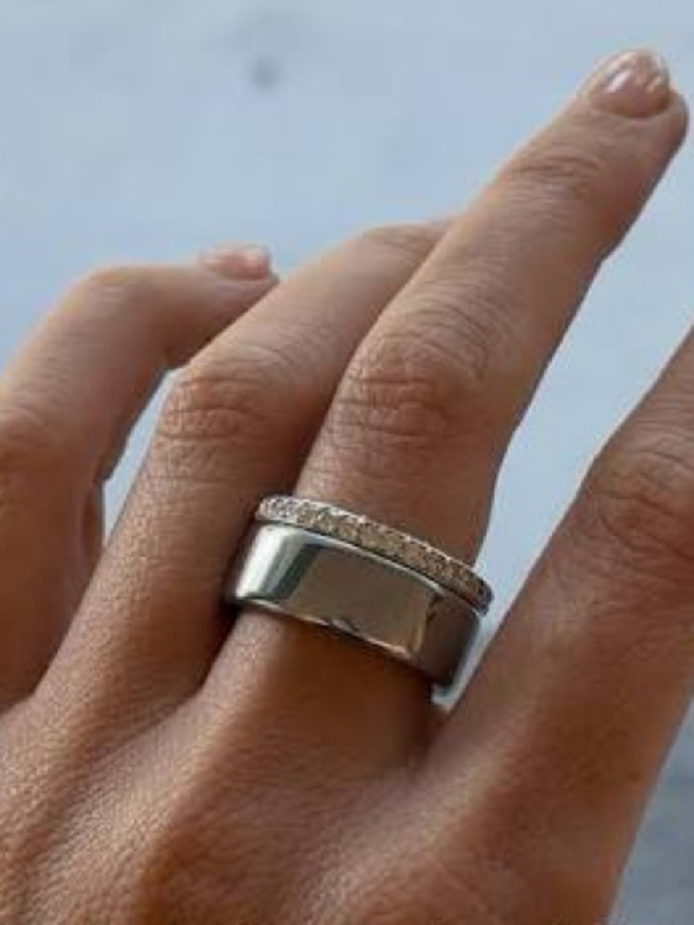Oura Ring Gen3 Smart Ring — Horizon - Silver - Size 7